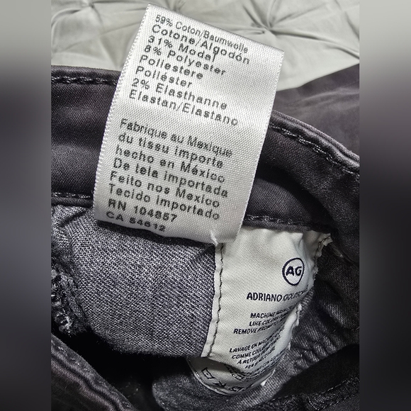 🤩Host Pick❤️AG Adriano Goldschmied The Prima Mid-Rise Jeans Women's Sz 27R - Picture 11 of 12